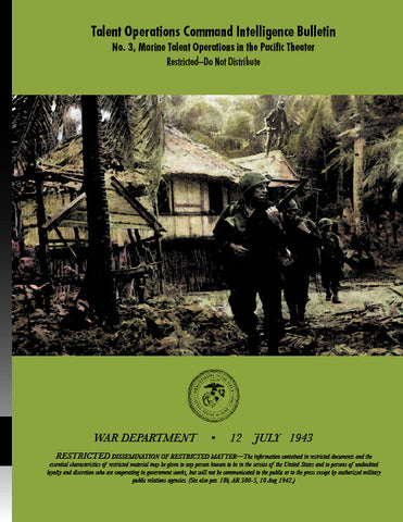 GODLIKE: Intelligence Bulletin No. 3: Marine Talents in the Pacific (paperback)